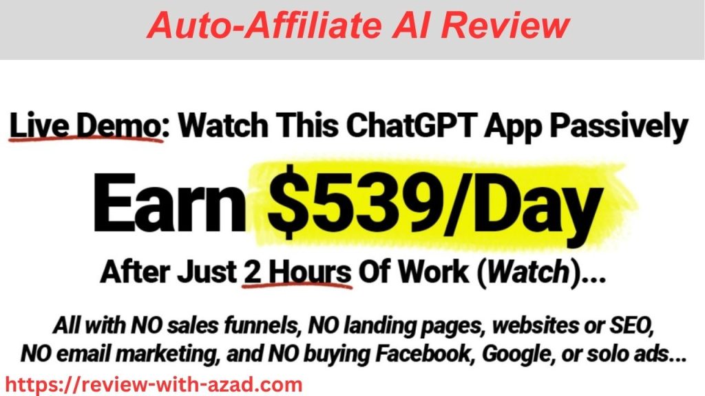 Auto-Affiliate AI Review